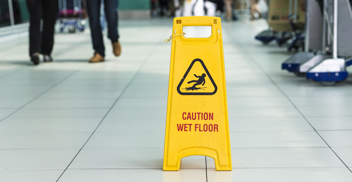 Preventing Slips & Trips In The Workplace Certificate
